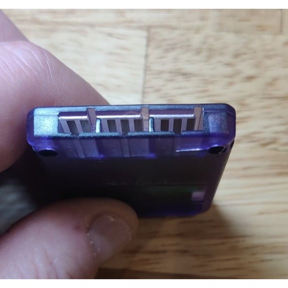 Mad Catz Memory Card For Sony Playstation Clear Purple - Picture 5 of 5